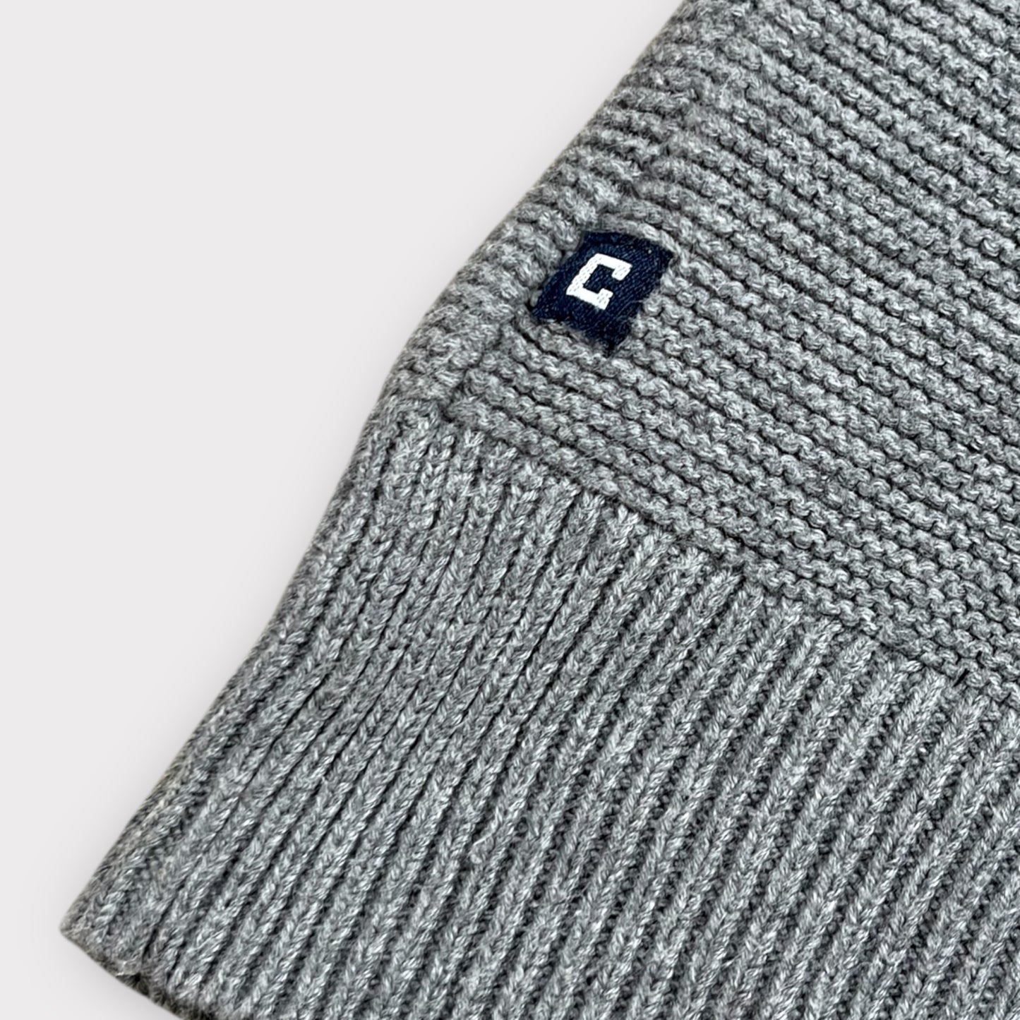 CHAPS RALPH LAUREN 1/4 ZIP KNIT (L)