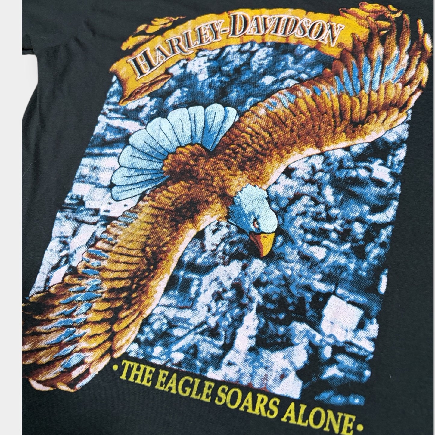 HARLEY DAVIDSON | 1989 3D EMBLEM GRAPHIC TEE (S)