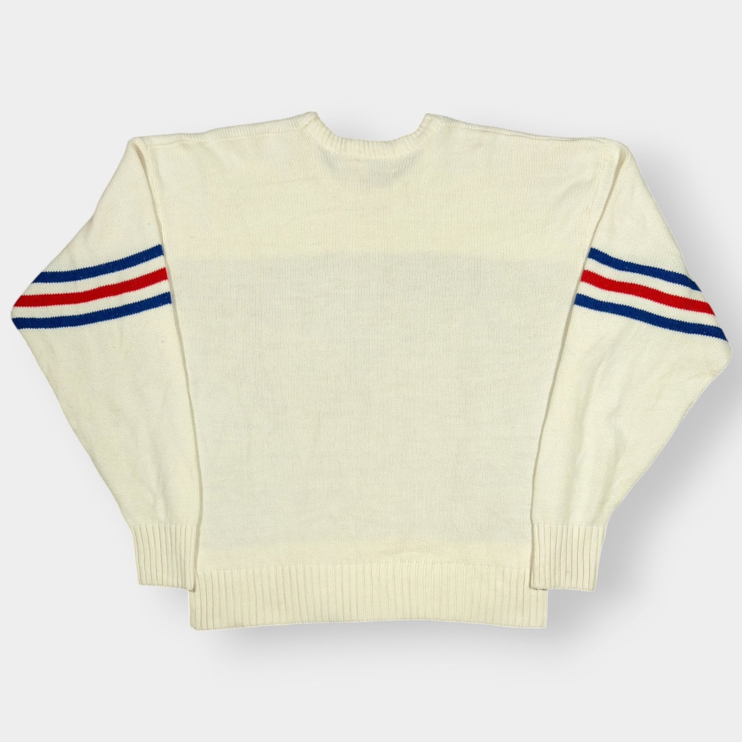 NFL x CLIFF ENGLE | 90s VINTAGE SUPERBOWL XXV KNITTED JUMPER (L)
