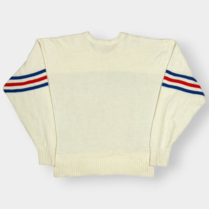 NFL x CLIFF ENGLE | 90s VINTAGE SUPERBOWL XXV KNITTED JUMPER (L)