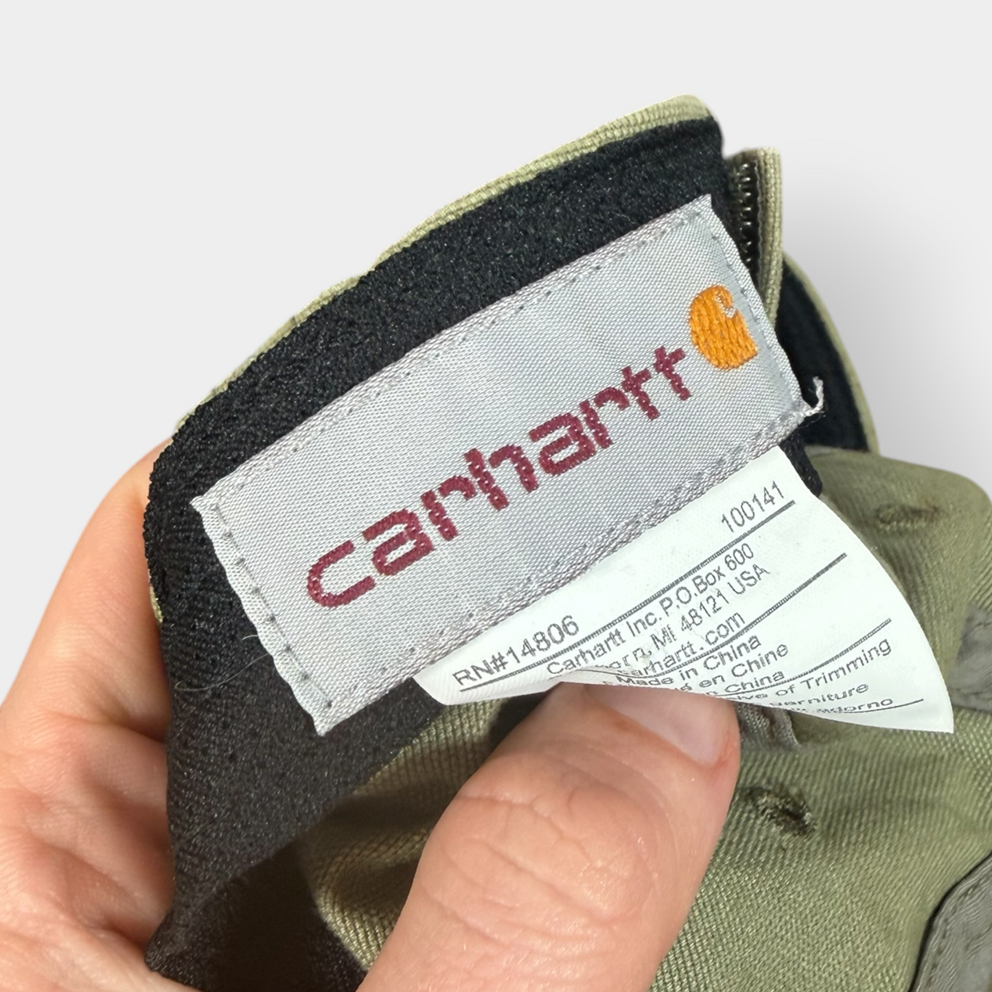 CARHARTT | KHAKI VINTAGE BASEBALL CAP