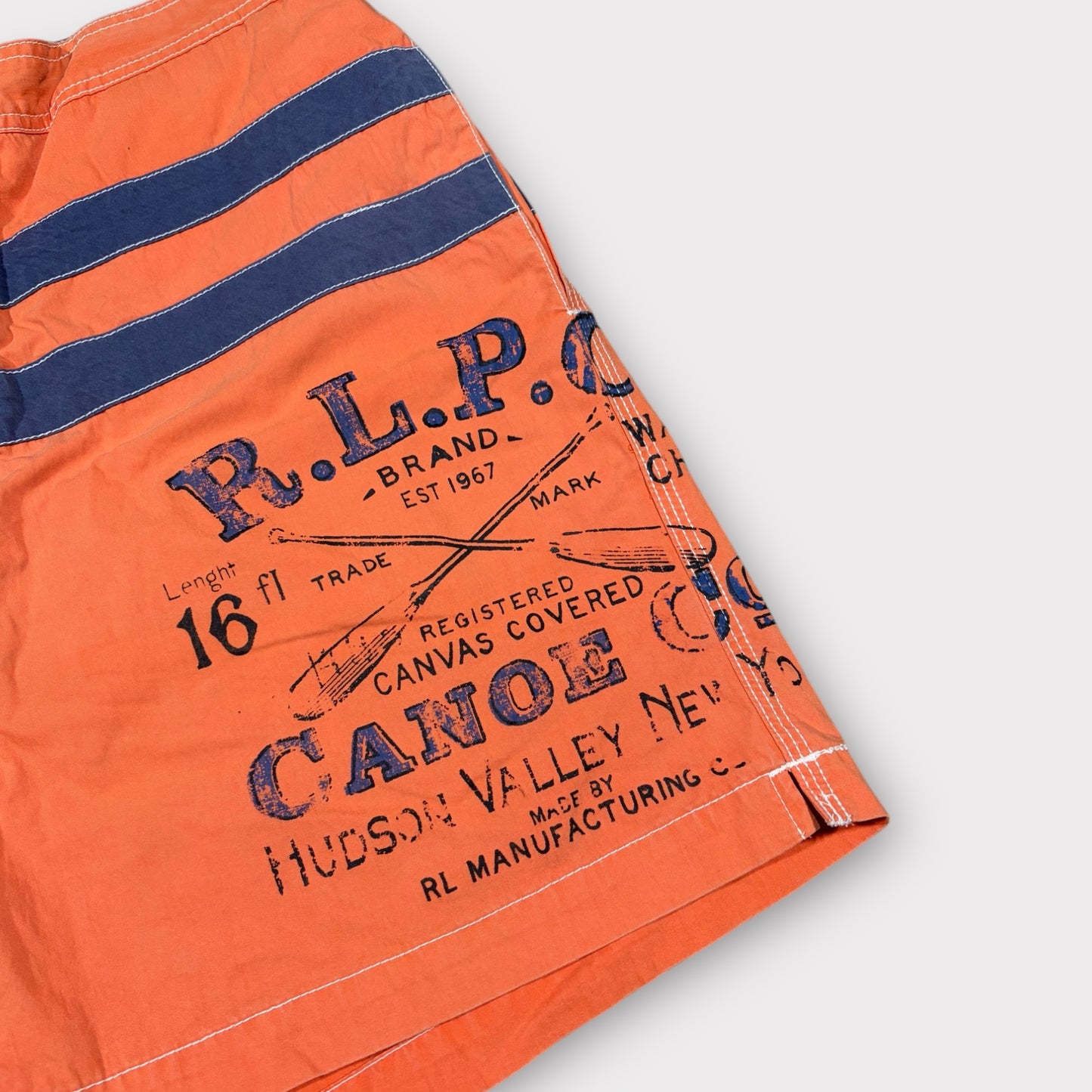 POLO RALPH LAUREN 90s SWIM SHORTS (XL)