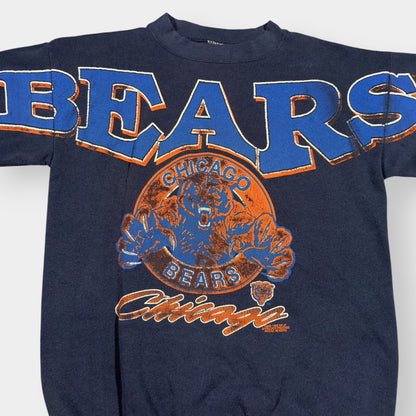 NFL x CHICAGO BEARS | NAVY BLUE 90s VINTAGE GRAPHIC SWEATSHIRT (S)