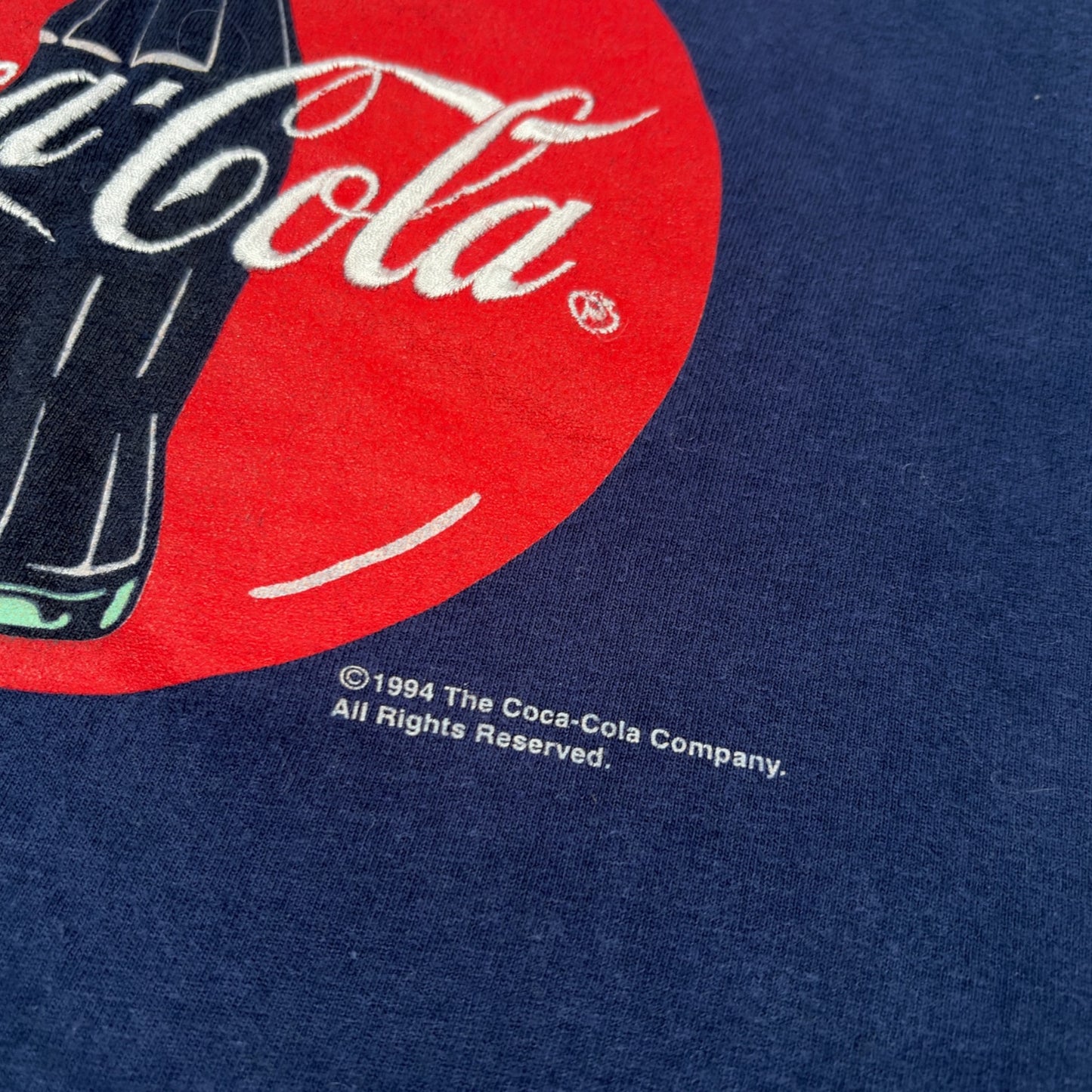COCA COLA | 1994 SINGLE STITCH BIG LOGO GRAPHIC TEE (XL)