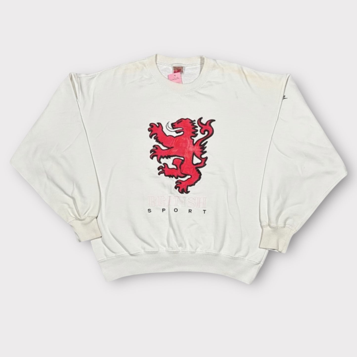 NIKE EARLY 90s BRITISH SPORT VINTAGE SWEATSHIRT (L)