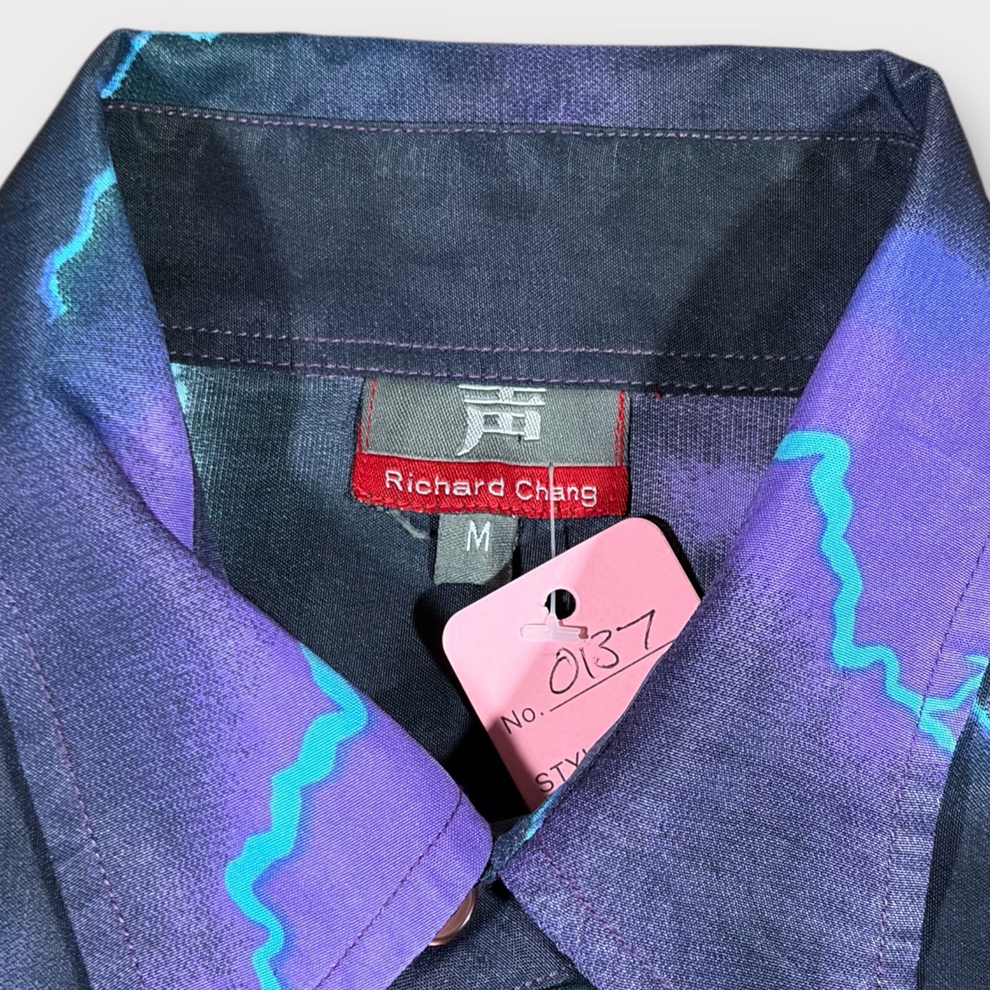 VINTAGE RICHARD CHANG CHINESE DRAGON SHIRT (M)