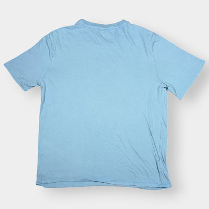 DISNEY | 1970s VINTAGE BLUE MICKEY MOUSE SINGLE STITCH GRAPHIC TEE (M)