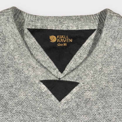 FJALLRAVEN VINTAGE WOOL JUMPER (M)