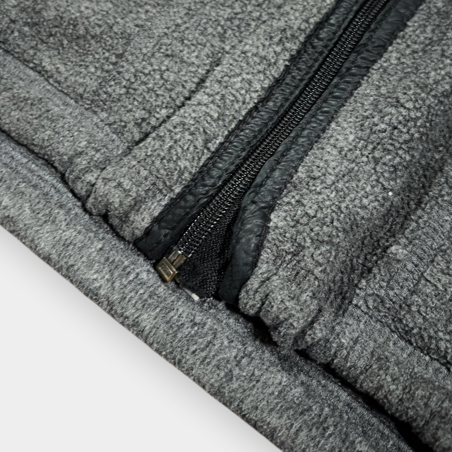 RALPH LAUREN POLO SPORT | 1990s VINTAGE GREY ZIP UP FLEECE (XL)