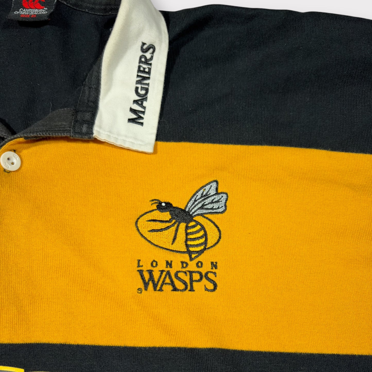 LONDON WASPS x CANTERBURY | 2006-2007 RUGBY UNION JERSEY (XL)