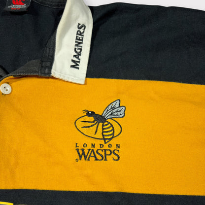 LONDON WASPS x CANTERBURY | 2006-2007 RUGBY UNION JERSEY (XL)