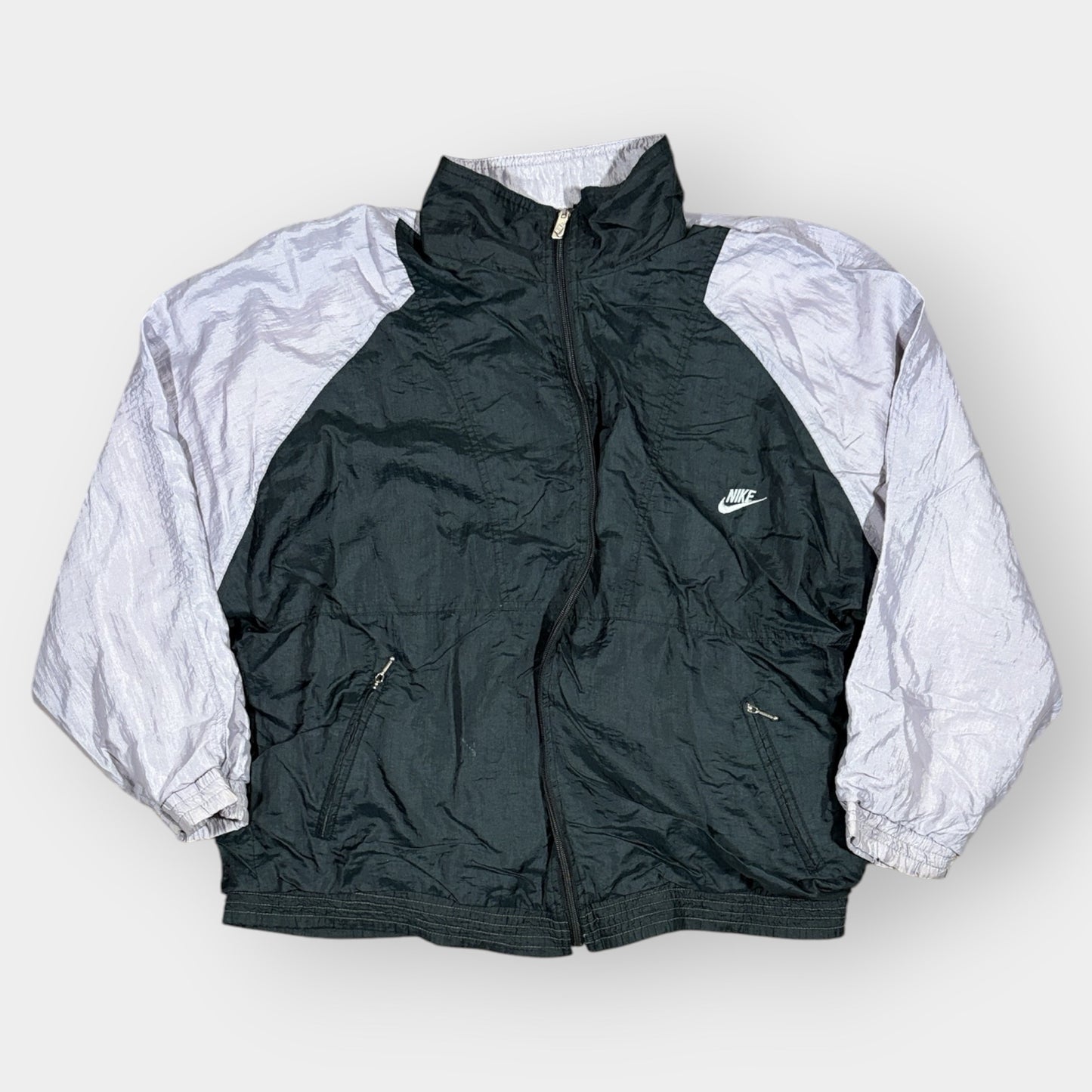 NIKE | 1980s VINTAGE OREGON WINDBREAKER SHELLSUIT JACKET (M)