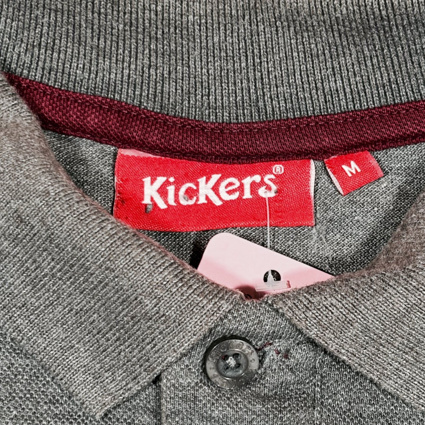KICKERS | 2000s VINTAGE POLO SHIRT (M)