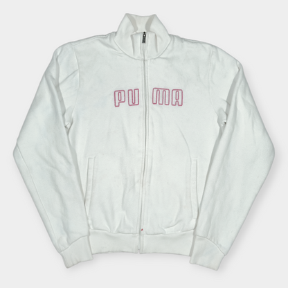 PUMA | Y2K EMBROIDERED ZIP UP TRACK JACKET (S)