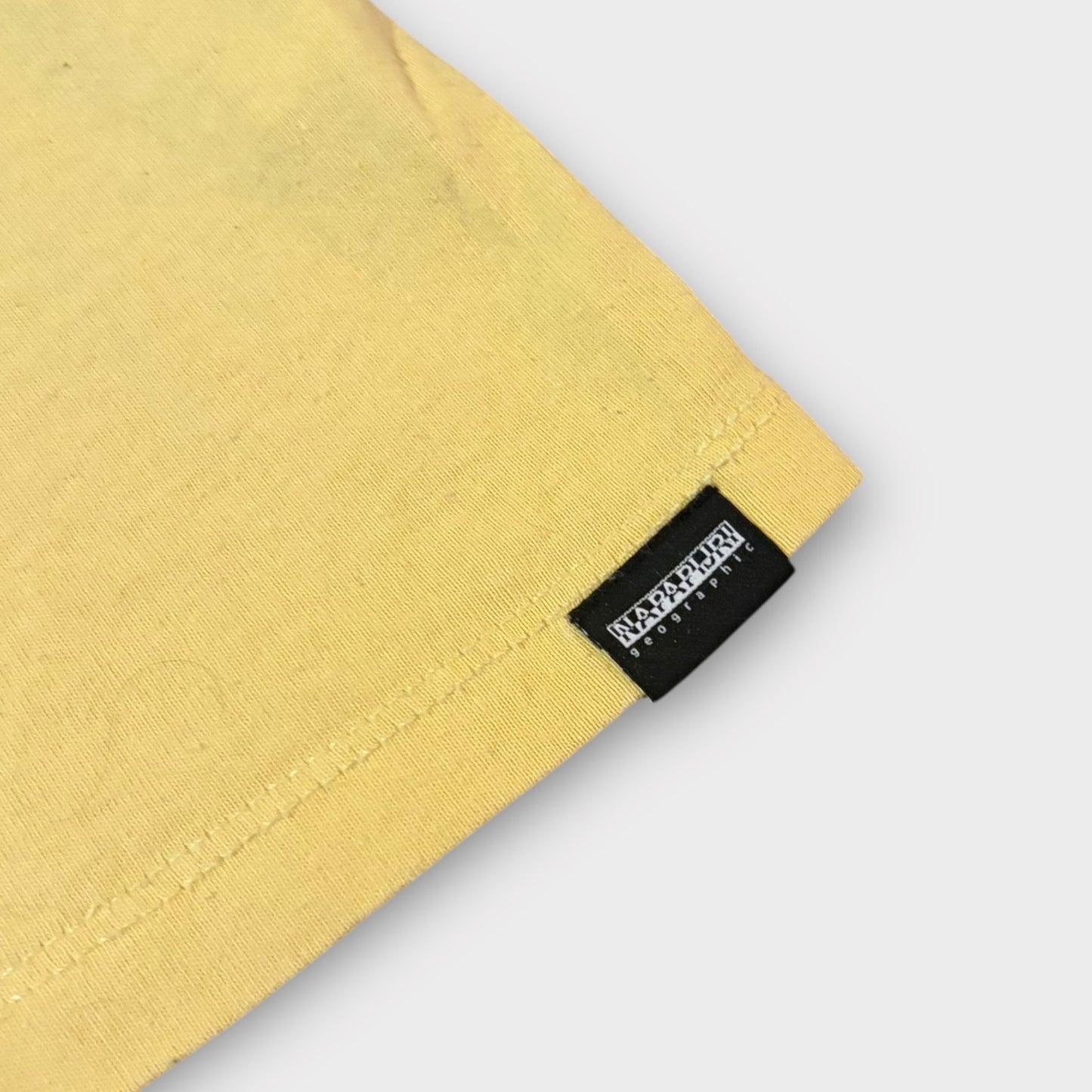 NAPAPIJRI | YELLOW BASIC TEE (M)