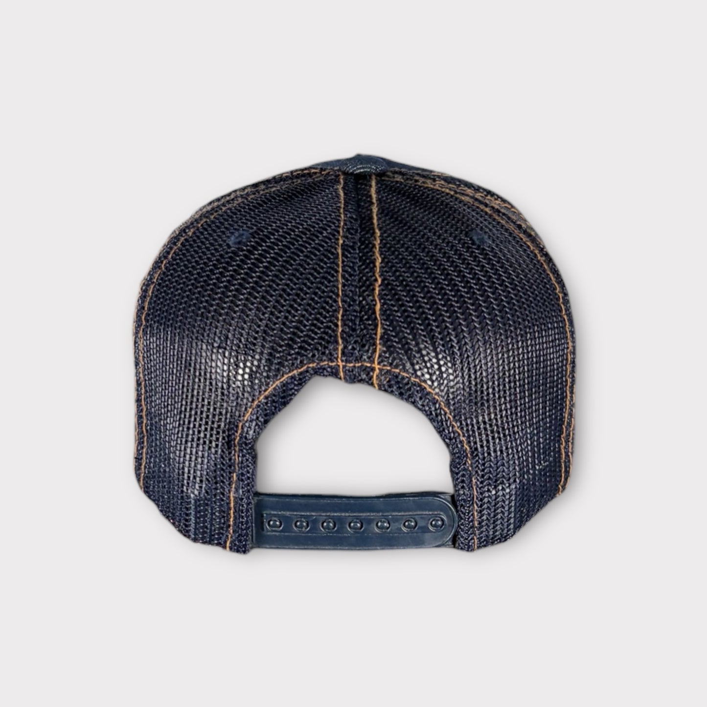 VON DUTCH Y2K DENIM SEQUINNED TRUCKER CAP