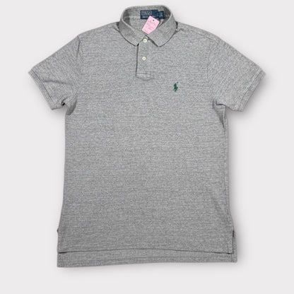 RALPH LAUREN GREY POLO SHIRT (M)