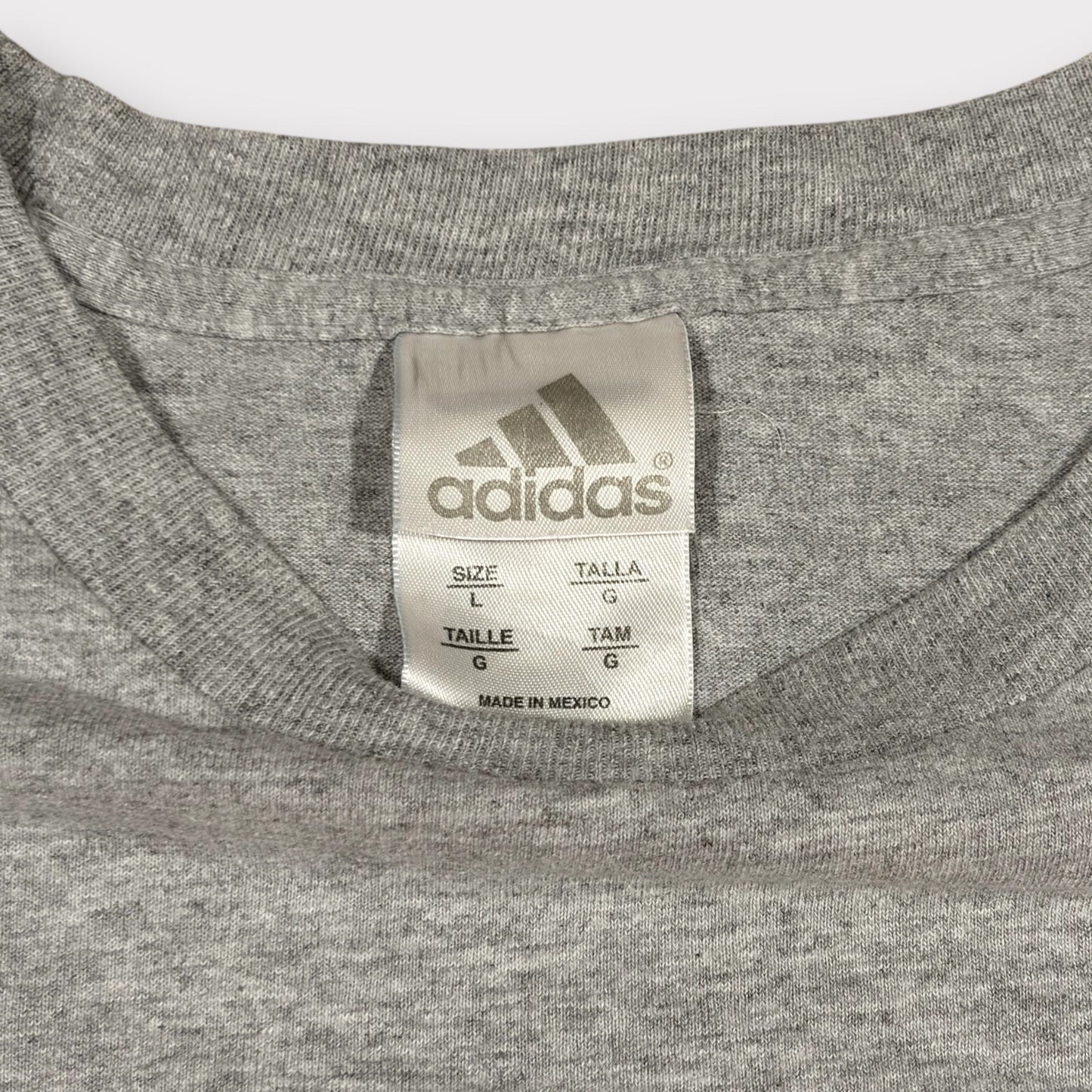 ADIDAS 2006 VINTAGE FOOTBALL GRAPHIC PRINT TEE (L)