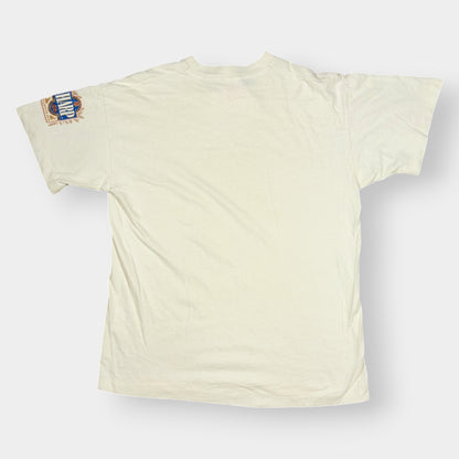 SCREEN STARS | 1990s PAUL MCGRATH HARP GUINNESS 1990s WORLD CUP SINGLE STITCH TEE (L)