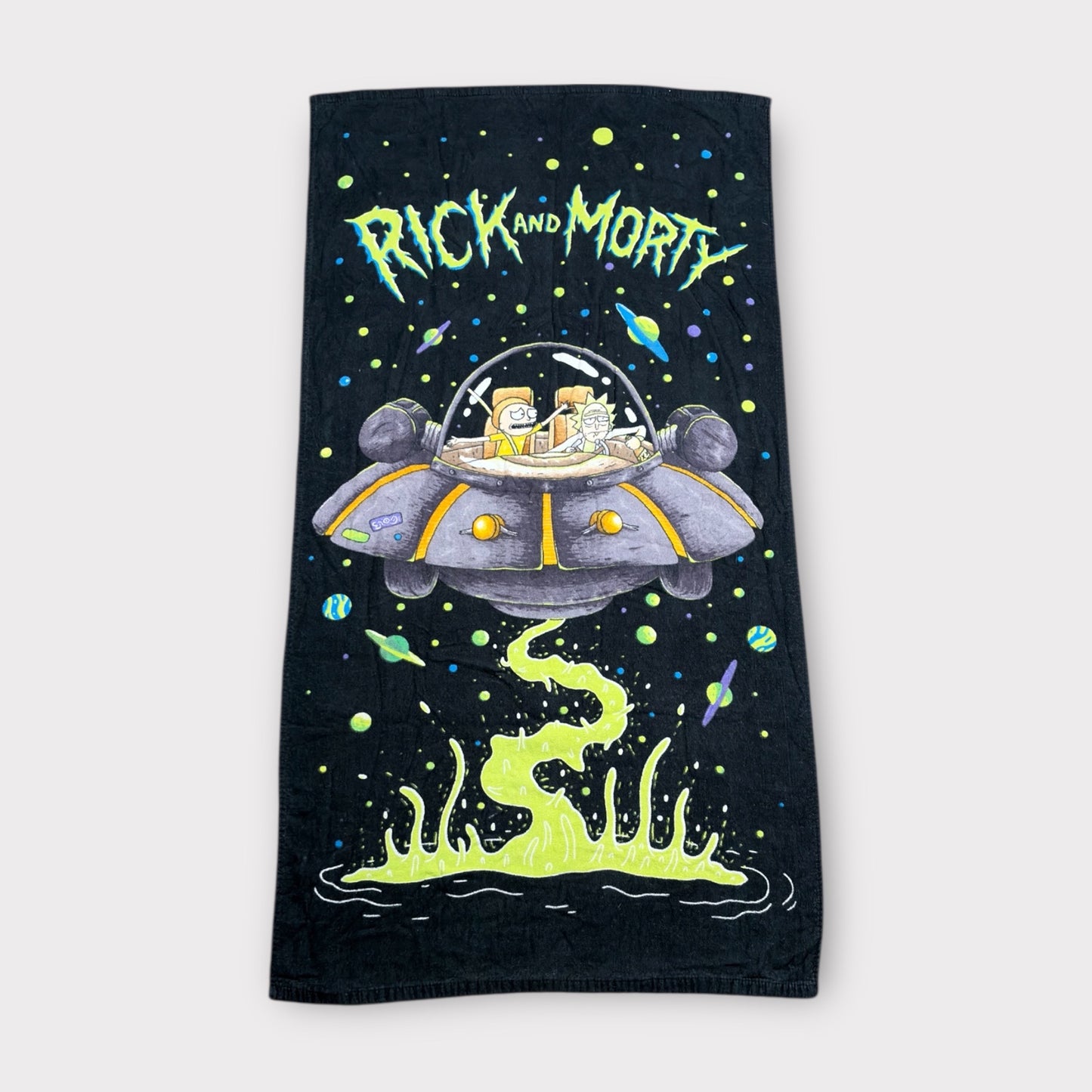 RICK & MORTY | UFO ADULT SWIM BEACH TOWEL