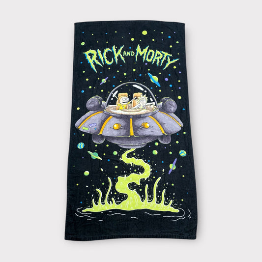 RICK & MORTY | UFO ADULT SWIM BEACH TOWEL