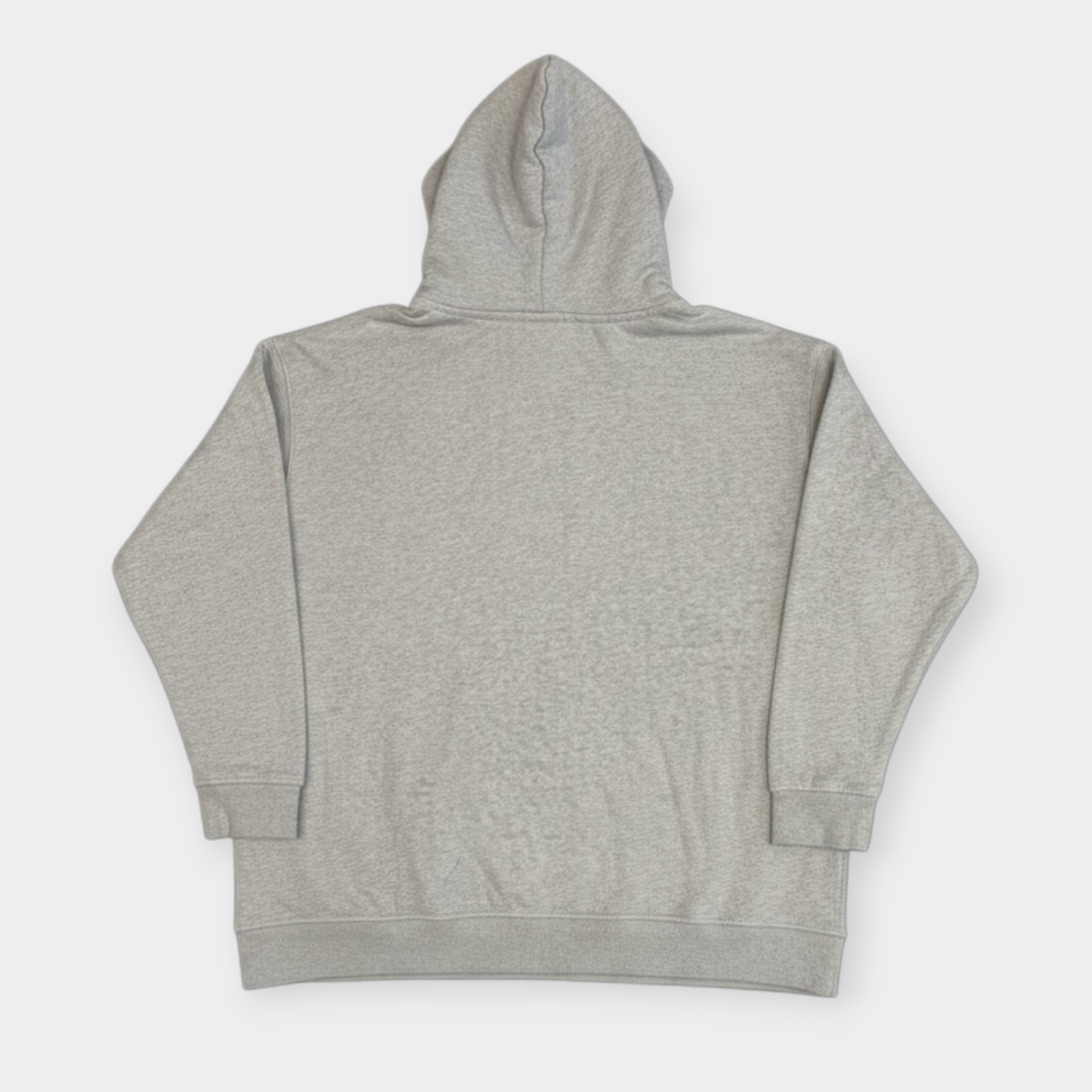 ADIDAS | 2010s GREY TREFOIL LOGO HOODIE (4XL)