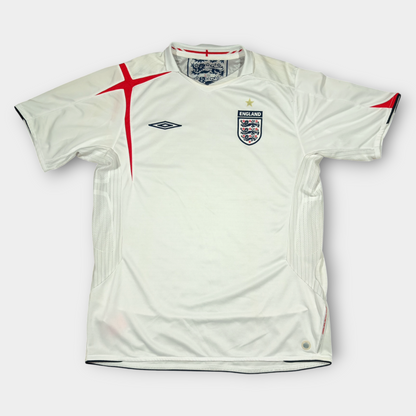 UMBRO | 2005-07 ENGLAND HOME JERSEY (L)