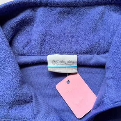 COLUMBIA WOMEN'S 1/4 ZIP FLEECE SWEATSHIRT (M)
