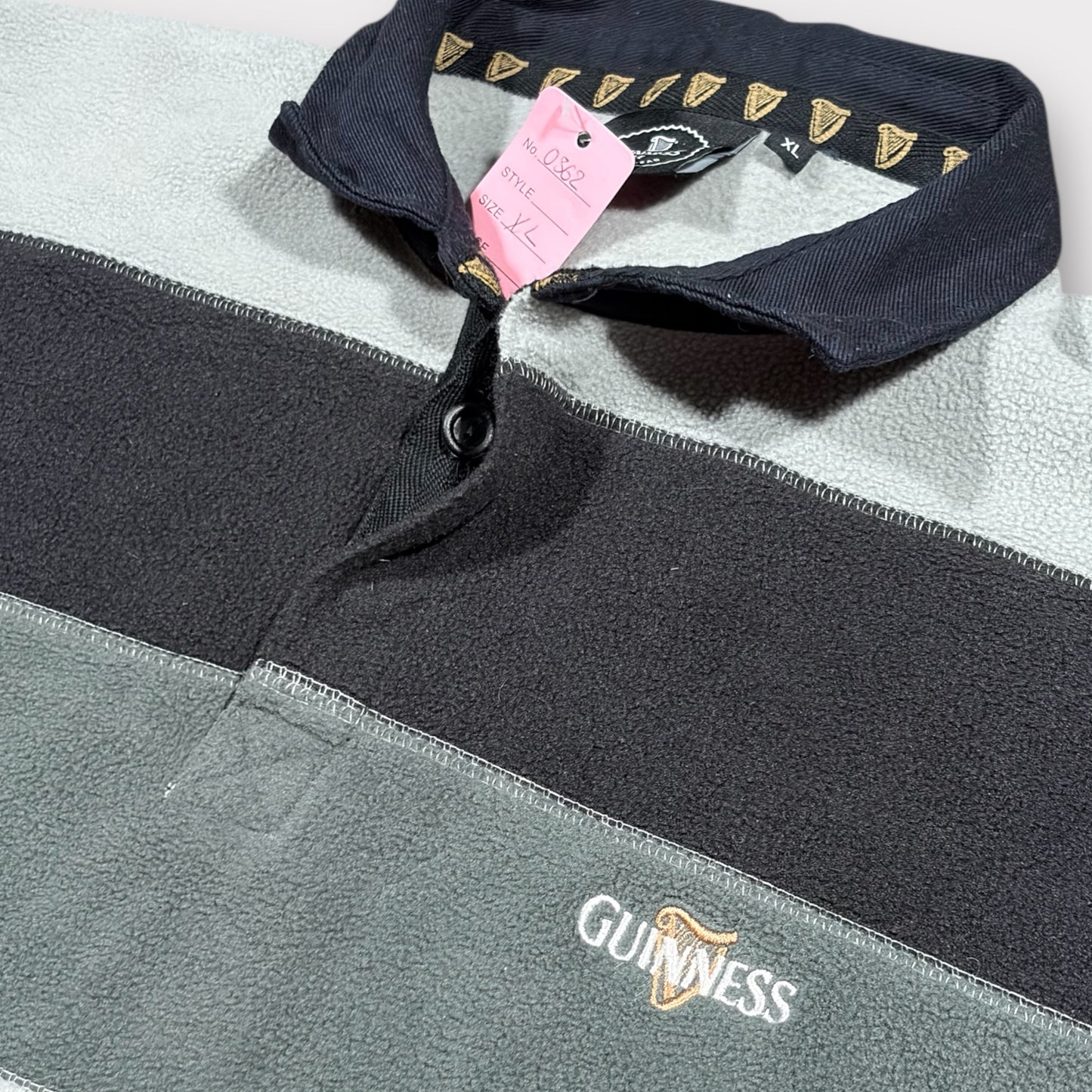 GUINNESS 2010s FLEECED RUGBY SWEATSHIRT (XL)