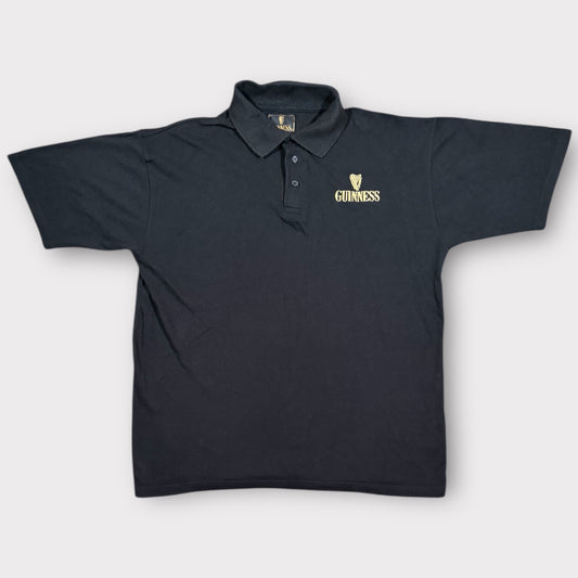 GUINNESS | 1990s VINTAGE POLO SHIRT (L)
