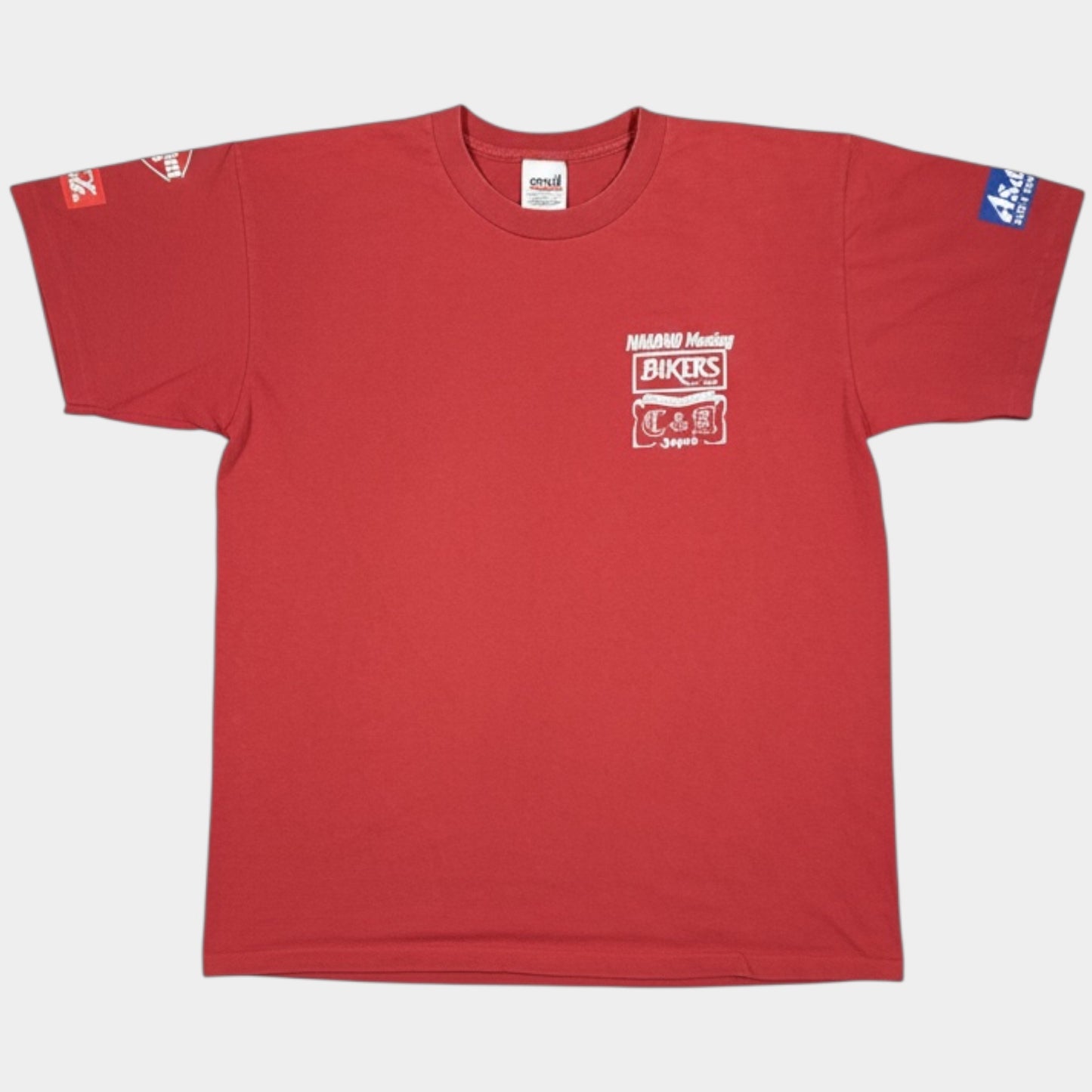 ANVIL | 1998 SINGLE STITCH BIKER GRAPHIC TEE (L)