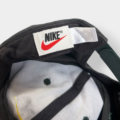 NIKE | 1990s LABEL BLACK VINTAGE BASEBALL CAP