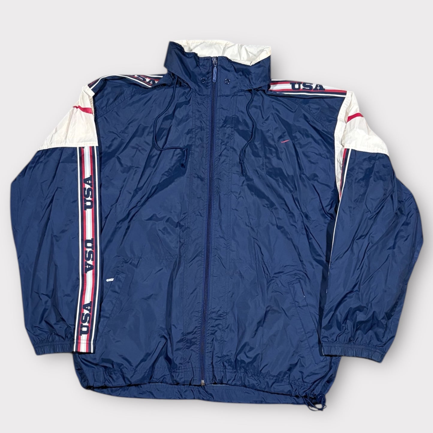 NIKE 90s VINTAGE USA TRACK JACKET (M)