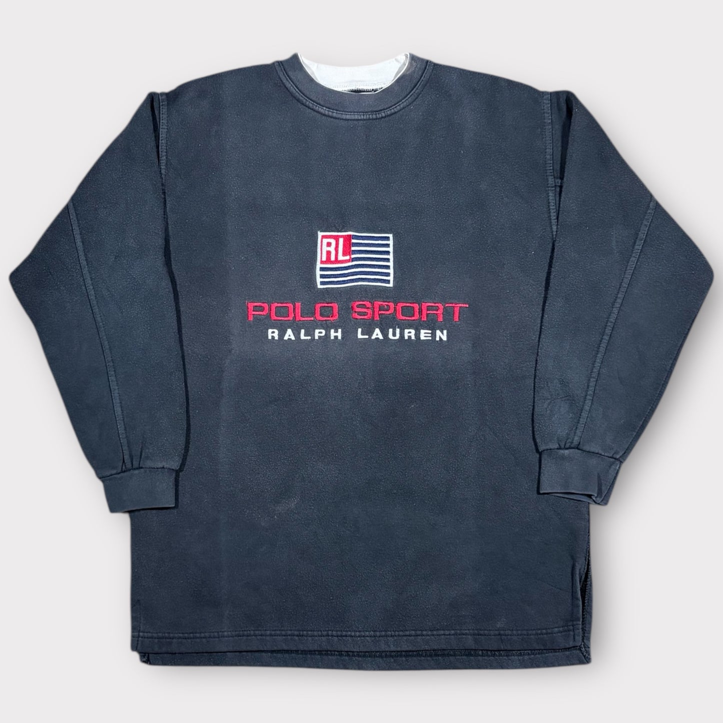RALPH LAUREN POLO SPORT 1990s SWEATSHIRT (M)
