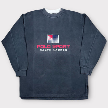 RALPH LAUREN POLO SPORT 1990s SWEATSHIRT (M)