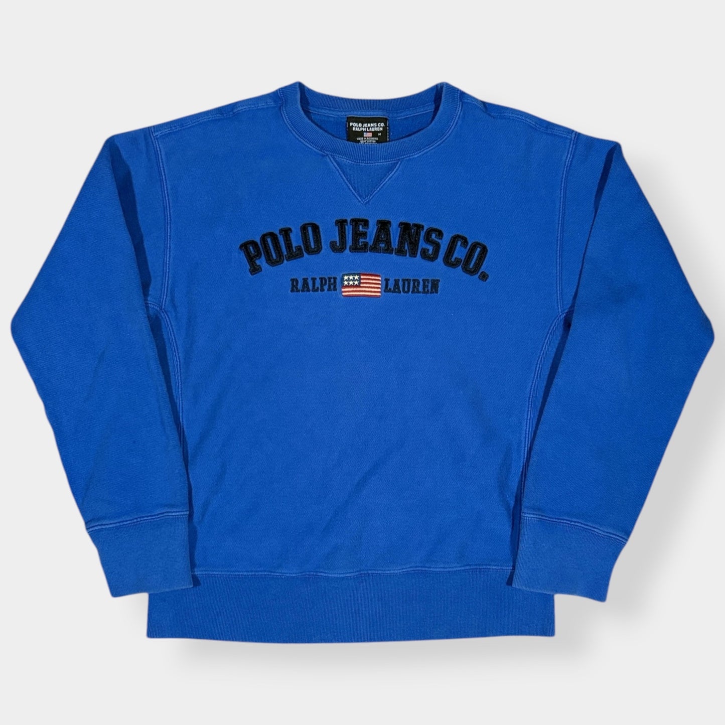 RALPH LAUREN | POLO JEANS EMBROIDERED SWEATSHIRT (M)