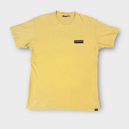 NAPAPIJRI | YELLOW BASIC TEE (M)