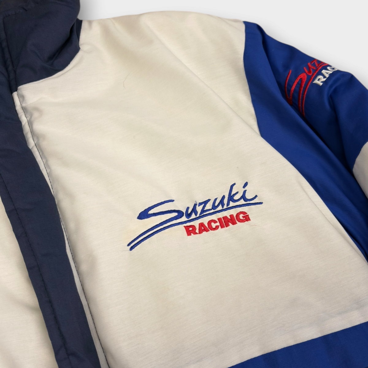 SUZUKI | VINTAGE EMBROIDERED RACING JACKET (M)