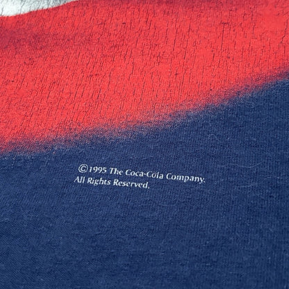 COCA COLA | 1995 SINGLE STITCH POLAR BEAR GRAPHIC TEE (XL)