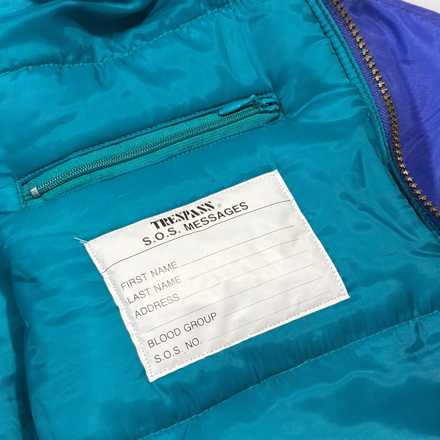 TRESPASS 1980s SKI JACKET (S)