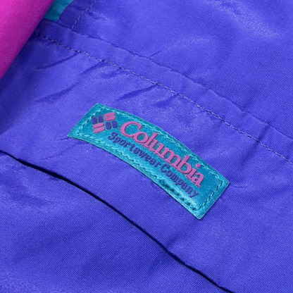 COLUMBIA | 1990s COLOUR BLOCK SKI JACKET (L) 