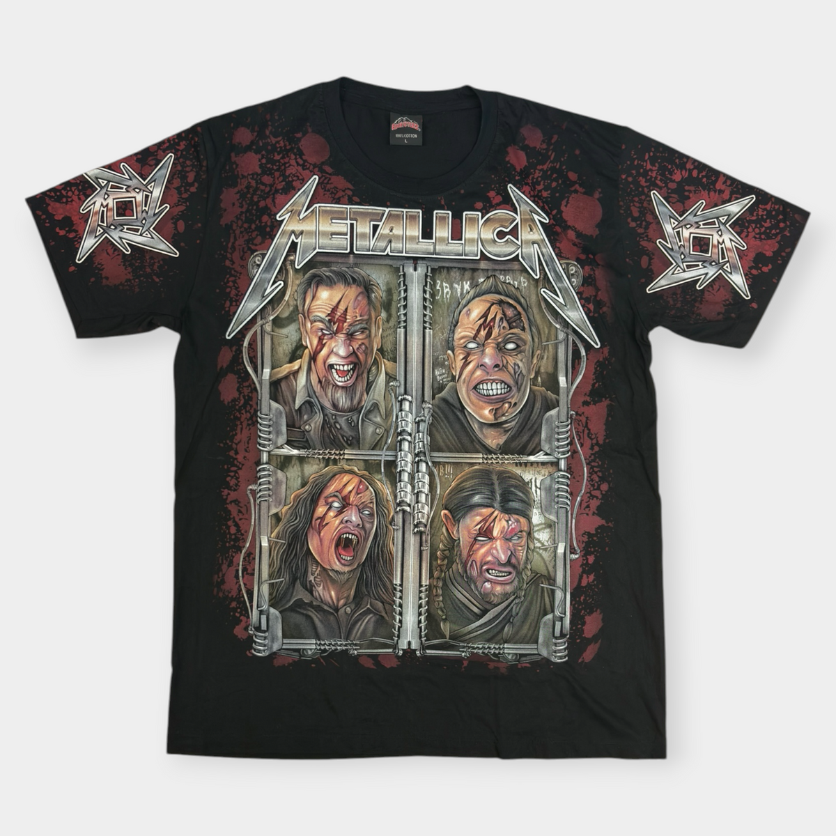 METALLICA | VINTAGE DOUBLE SIDED GRAPHIC TEE (L)