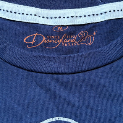 DISNEY 20th ANNIVERSARY 2012 GRAPHIC PRINT TEE (M)
