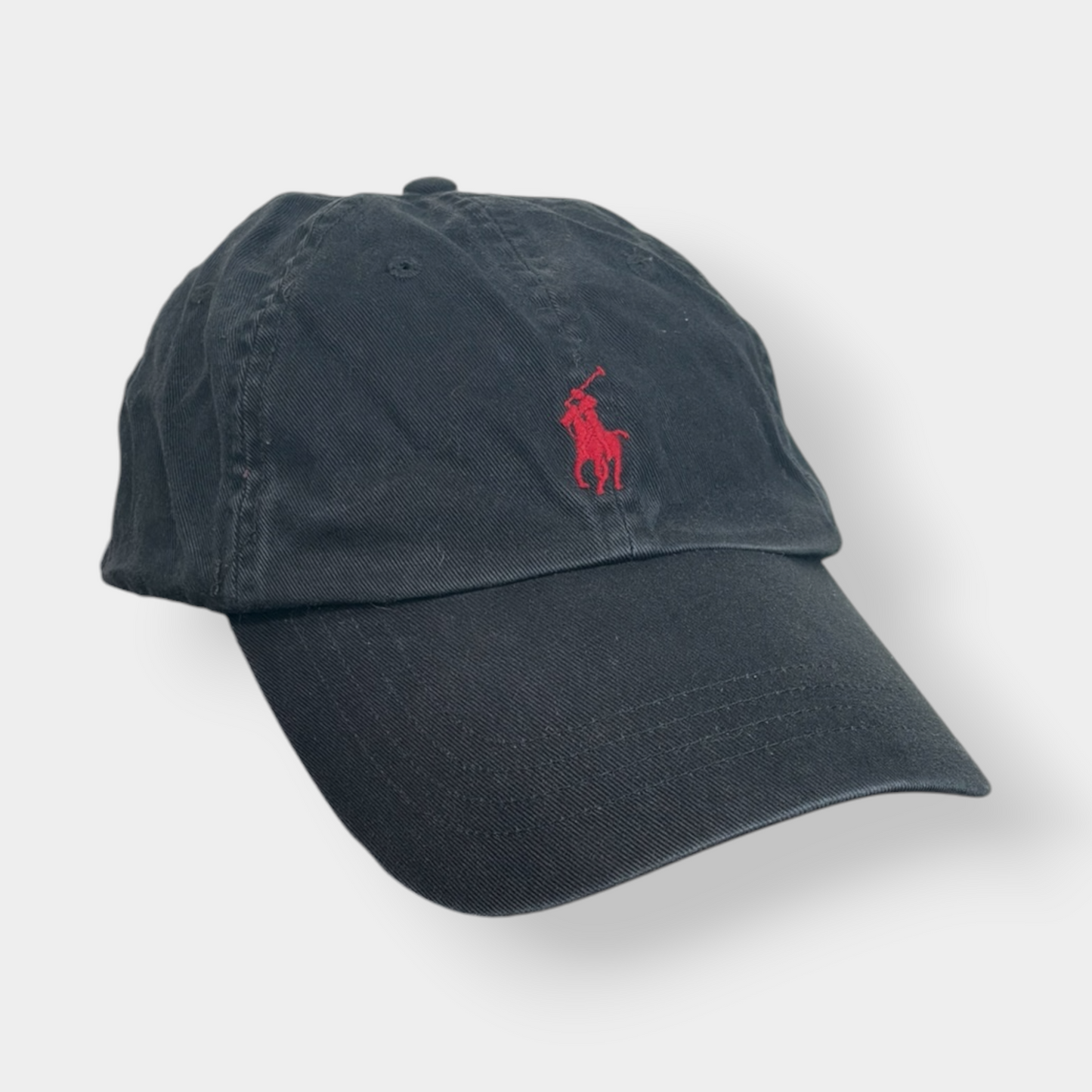 RALPH LAUREN POLO | ICONIC PONY LOGO BASEBALL CAP IN NAVY BLUE