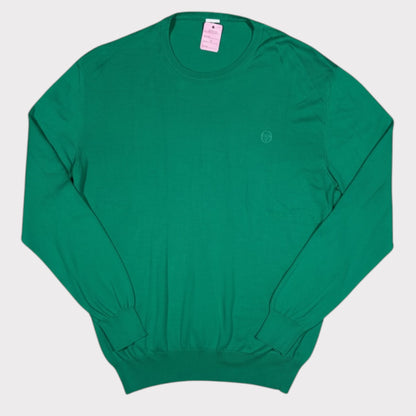 SERGIO TACCHINI 1990s CREW NECK JUMPER (L)
