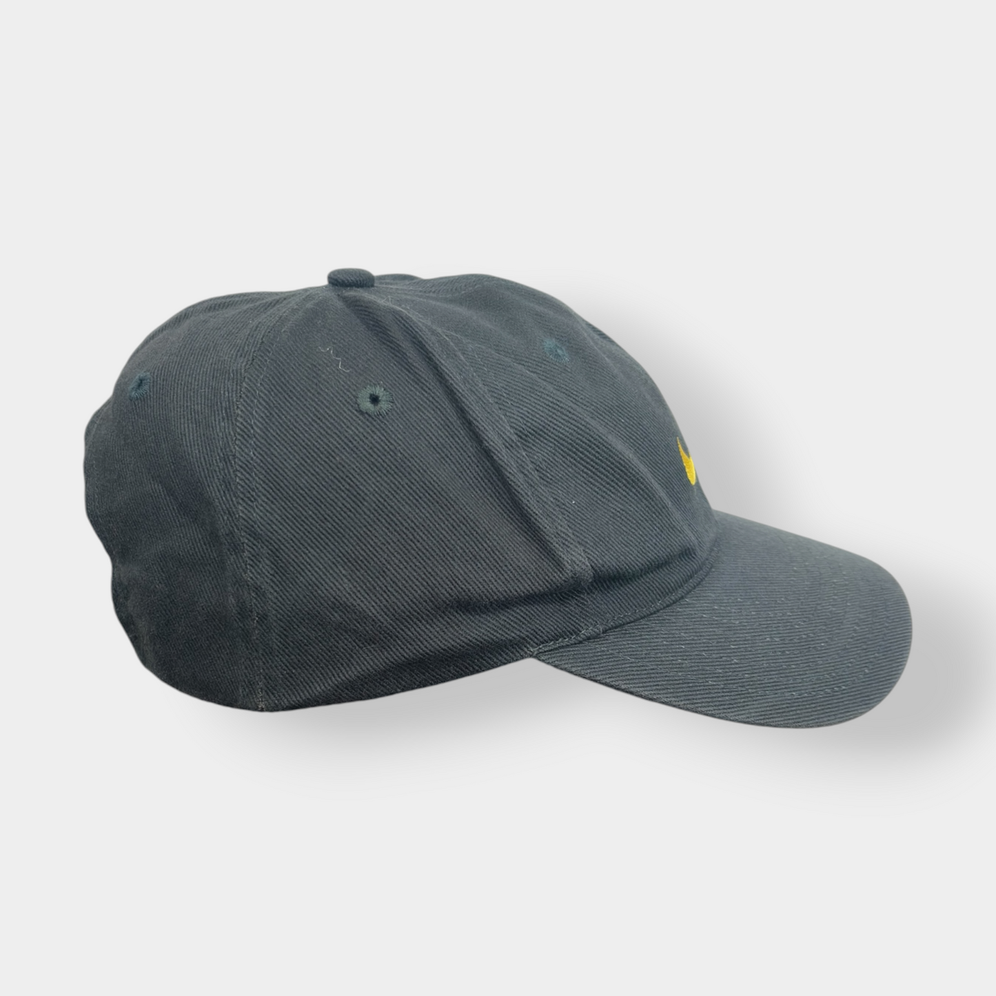 NIKE | 1990s LABEL BLACK VINTAGE BASEBALL CAP