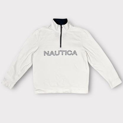NAUTICA 00s SPELLOUT QUARTER ZIP (M)