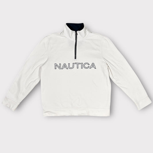 NAUTICA 00s SPELLOUT QUARTER ZIP (M)