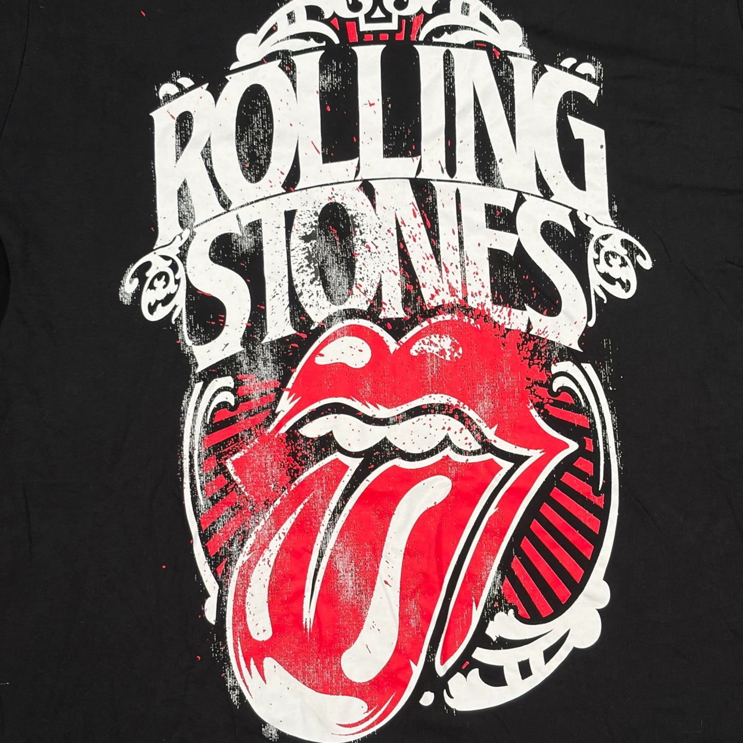 THE ROLLING STONES GRAPHIC BAND TEE (L)
