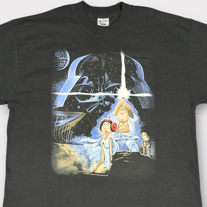FAMILY GUY 2007 STAR WARS GRAPHIC TEE (L)
